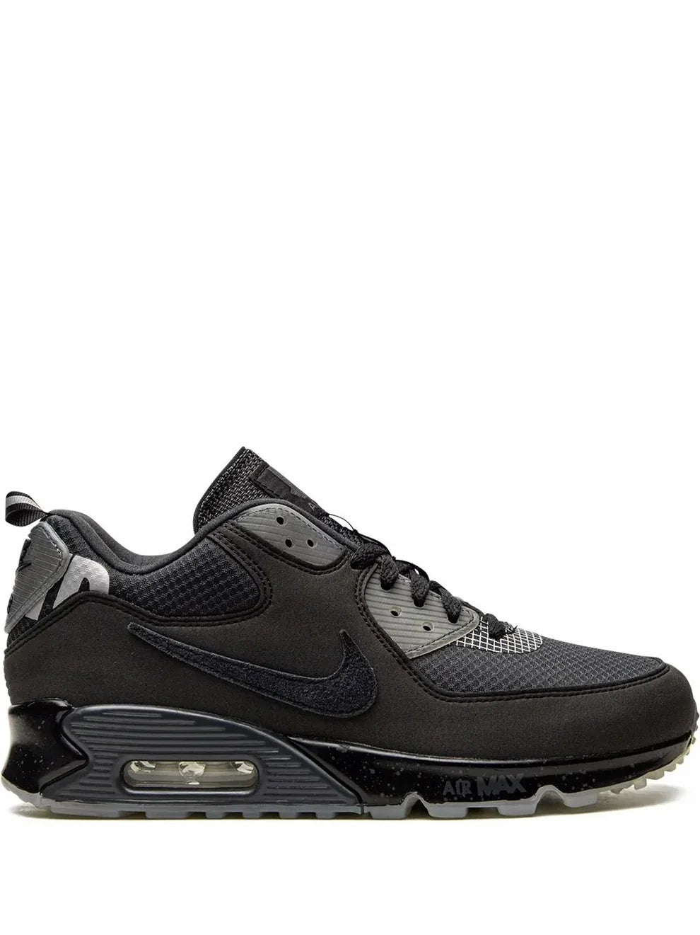 X Undefeated Air Max 90 Black Sneakers