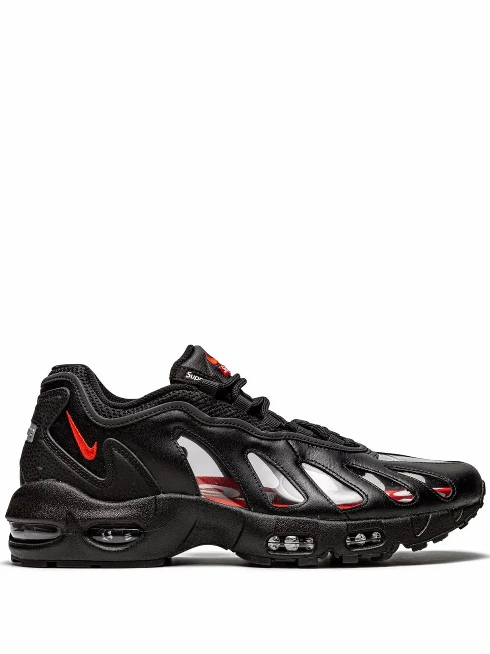 X Supreme Air Max 96 Black Sneakers