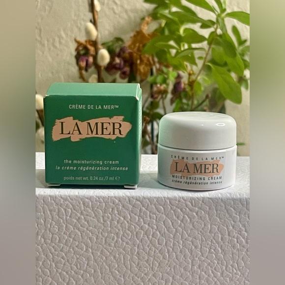 La Mer Moisturizing Cream Empty 0.24 oz / 7ml Jar with Original Box & Product Insert