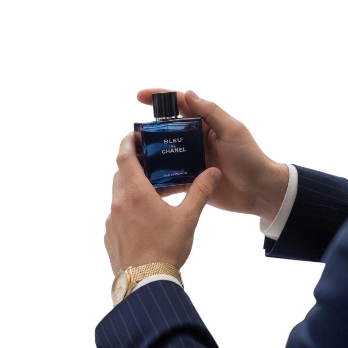 Chanel Bleu de Chanel Eau de Parfum Spray for Men 3.4 oz / 100ml – Luxury Designer Fragrance