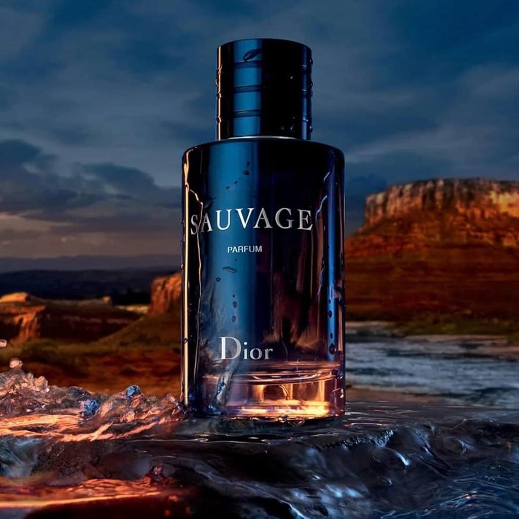 Dior Sauvage Parfum for Men 3.4 oz / 100ml – Luxury Eau de Parfum Spray New in Box