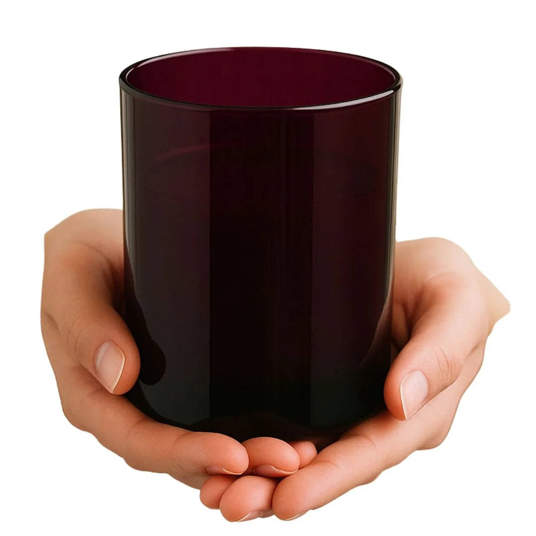 Ceilo Plum Candle Vessel 7 oz