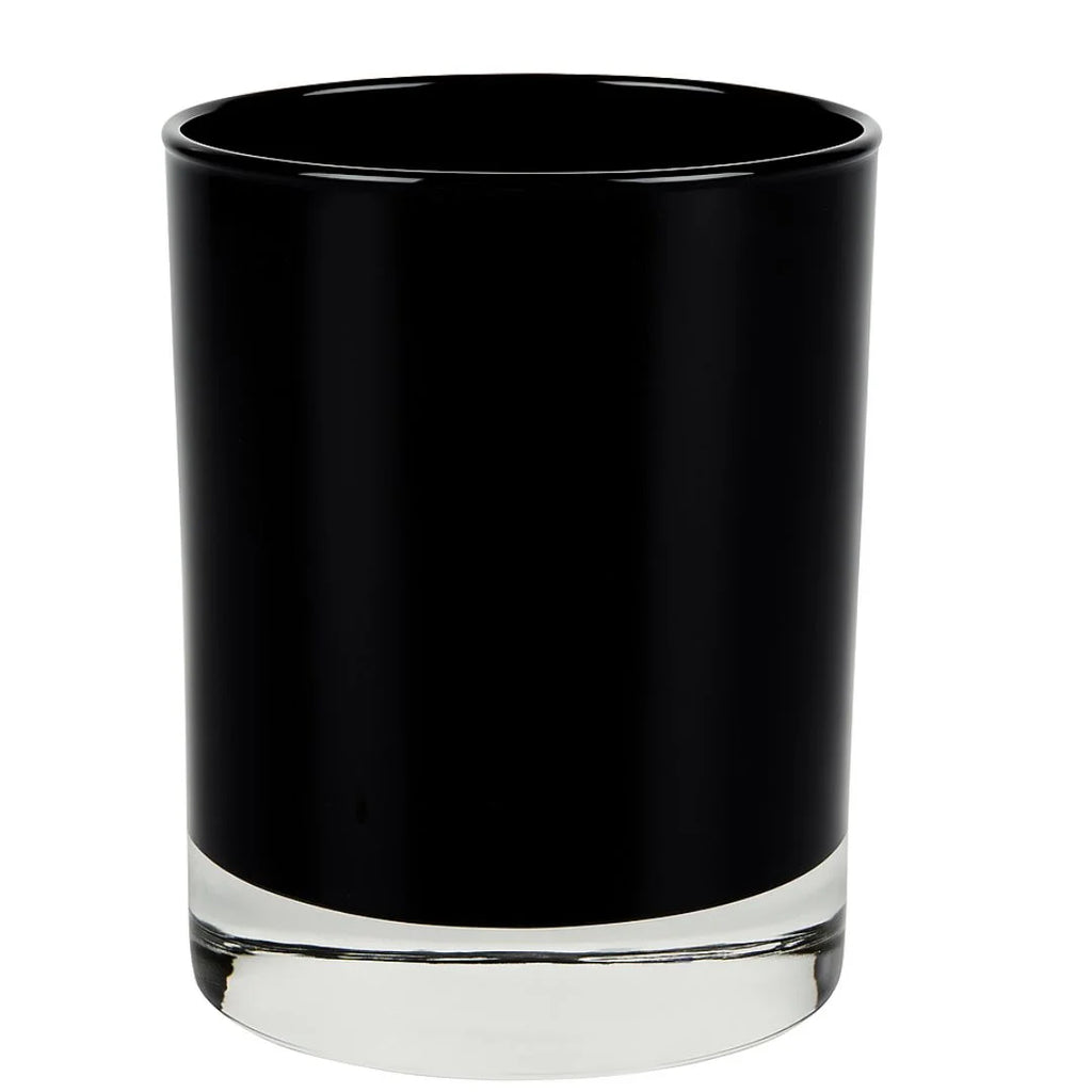 ceilo Black Glossy Candle Jar 13.2 oz