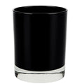 ceilo Black Glossy Candle Jar 13.2 oz