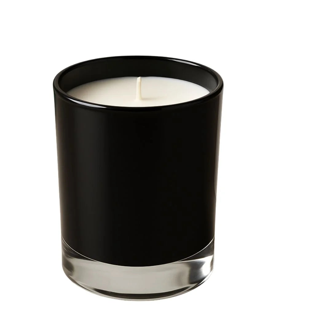 ceilo Black Glossy Candle Jar 13.2 oz