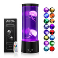 Jellyfish Aquarium LED Night Light with 7-Color Lighting & Remote – USB Mood Lamp