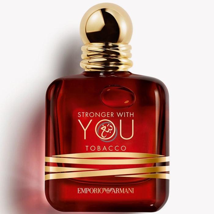 Giorgio Armani Stronger With You Tobacco Eau de Parfum 3.3 oz / 100ml – Unisex Luxury Fragrance