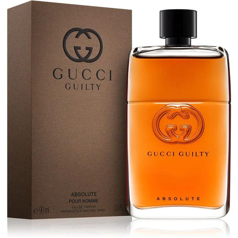 Gucci Guilty Absolute Eau de Parfum (EDP) Spray for Men – 1.6 oz / 50ml, 3.0 oz / 90ml & 5.0 oz / 150ml – Brand New Factory Sealed